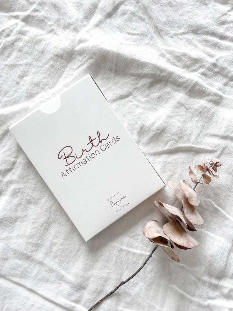 Pregnancy and Labour Affirmation Cards