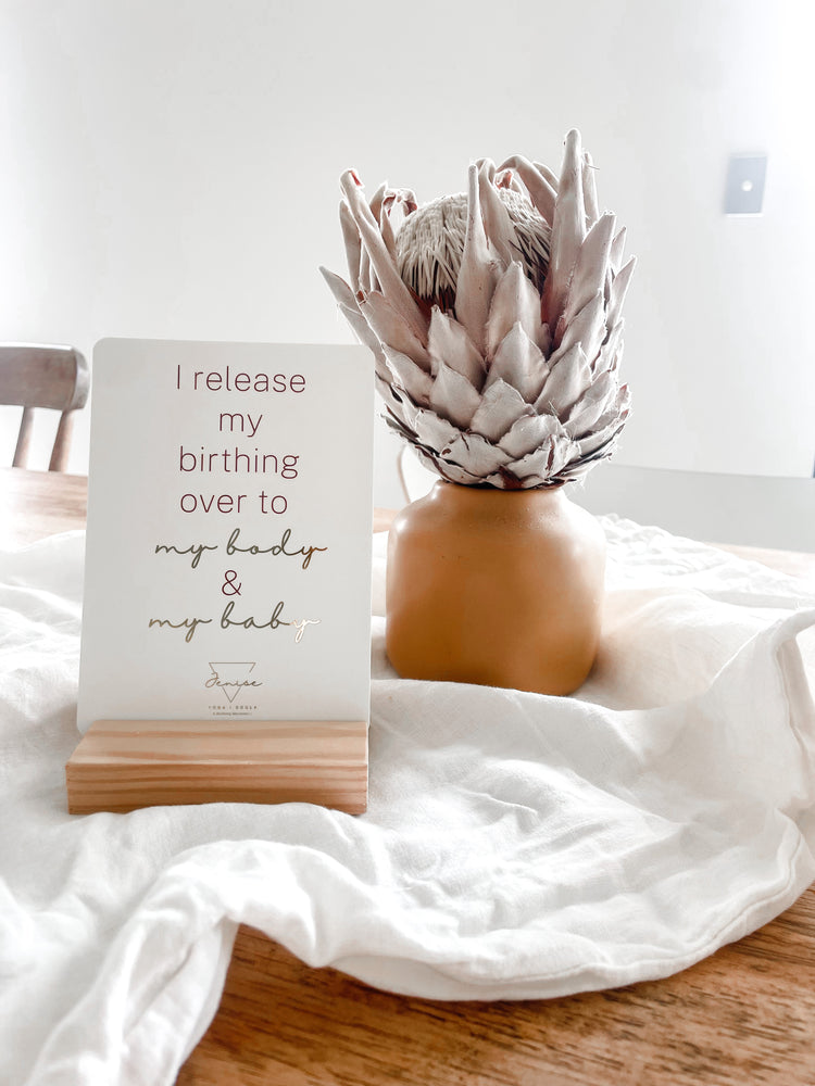 Pregnancy and Labour Affirmation Cards