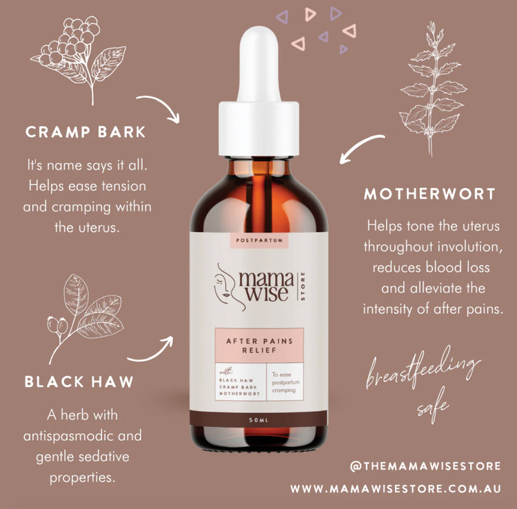 Mama Wise After Pains Relief Tincture 50ml